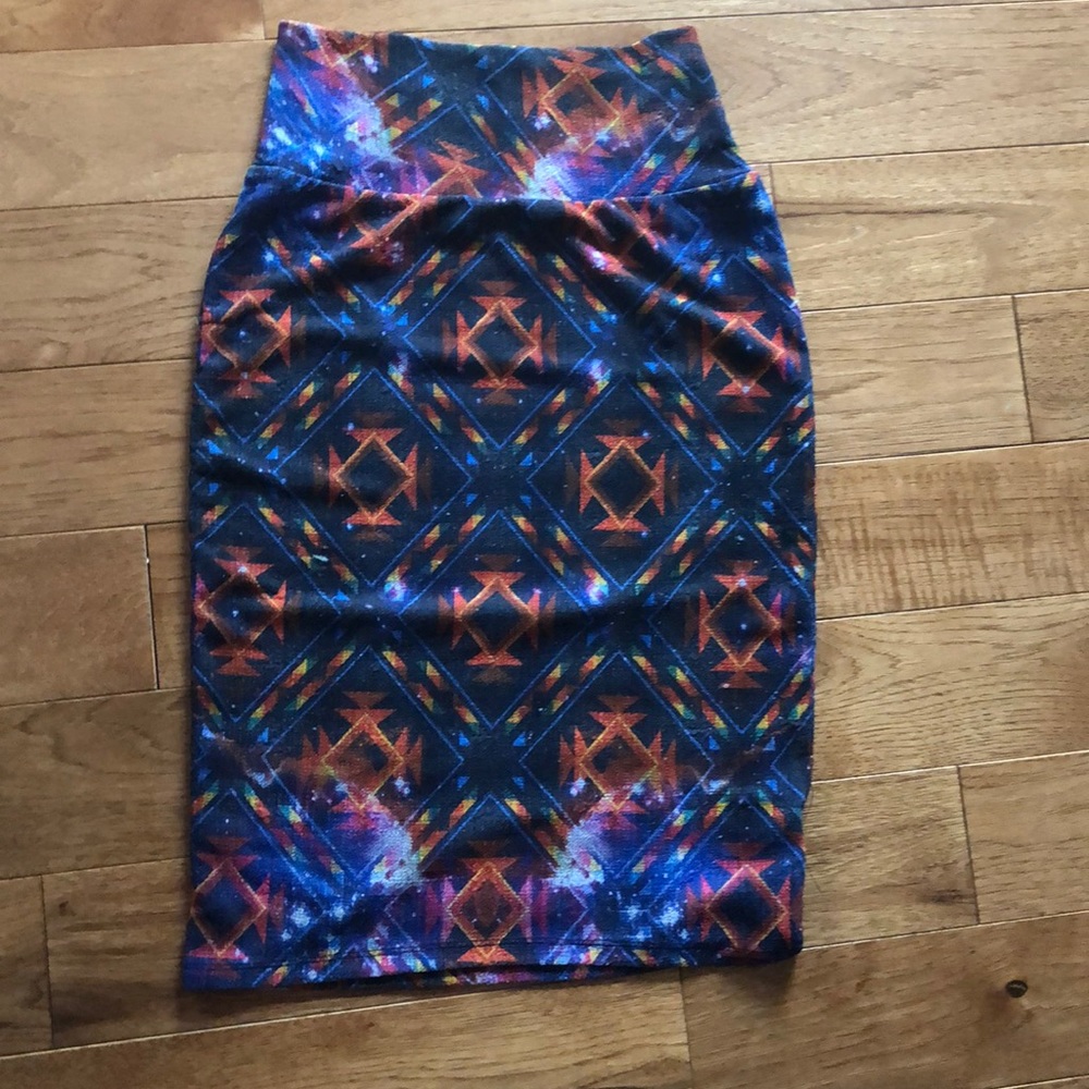 ☘️$6 LuLaRoe skirt XS stretchy EUC